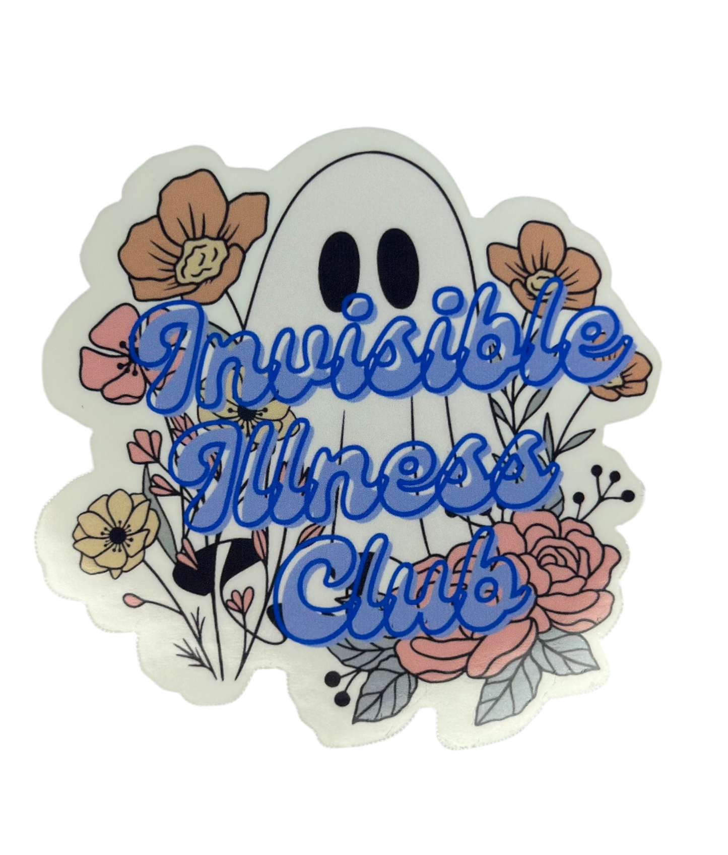 Invisible Illness Club Sticker