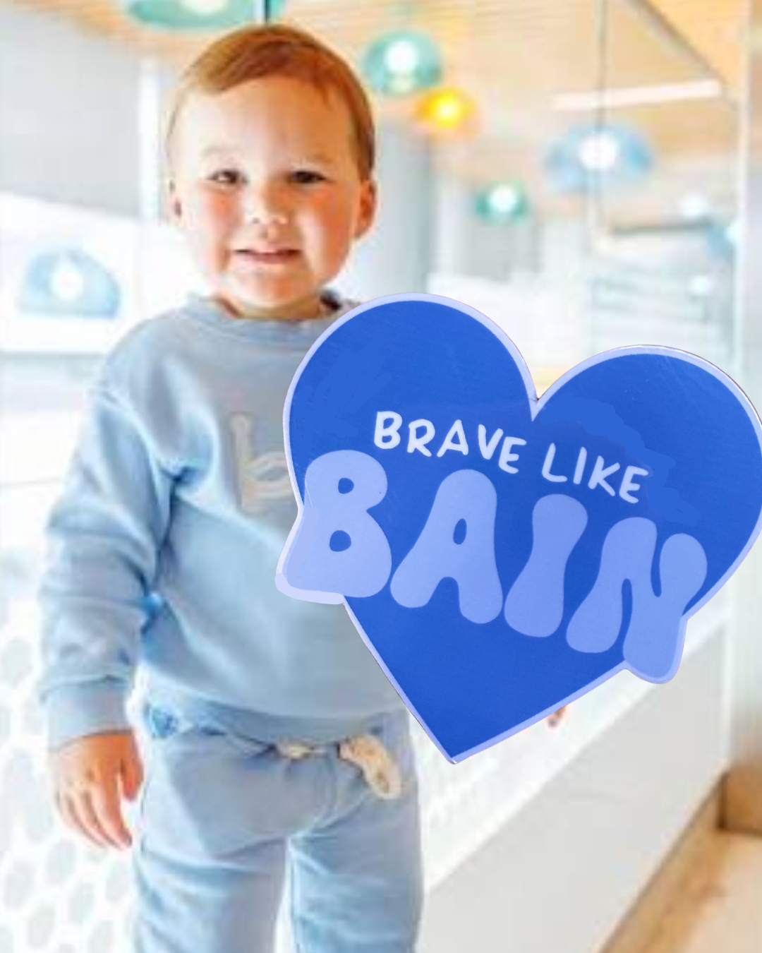 Brave Like Bain Vinyl Sticker