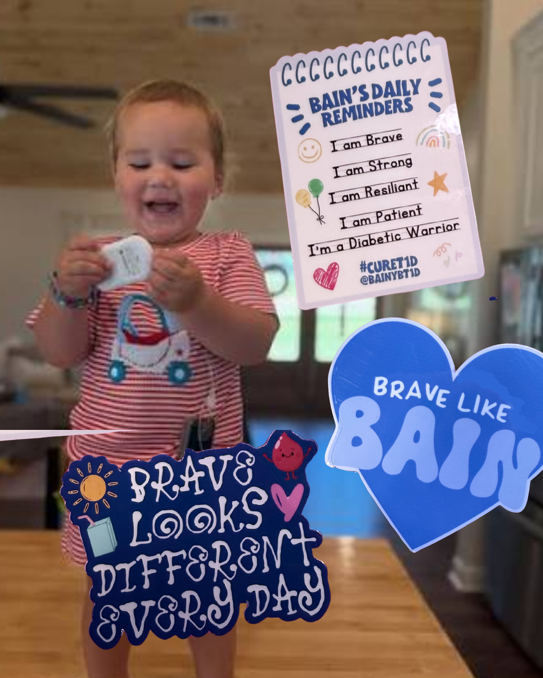 BAINY sticker pack