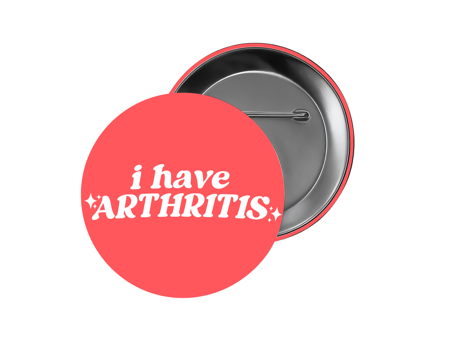ARTHRITIS sparkle medical id button