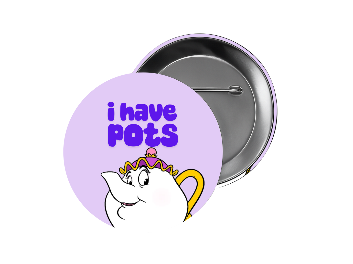 I HAVE POTS cute medical id button