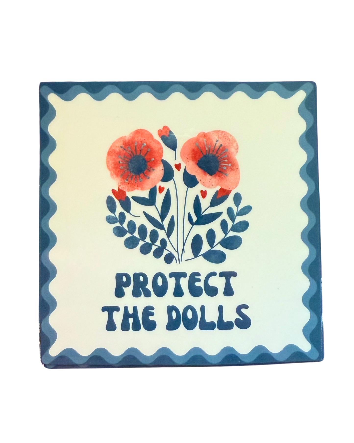 PROTEC THE DOLLS sticker