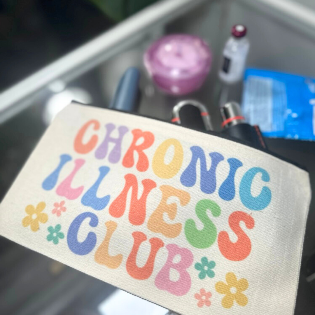 CHRONIC ILLNESS CLUB supply pouch