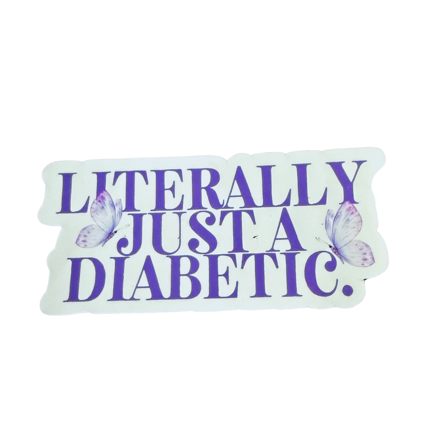 literally just a diabetic sticker