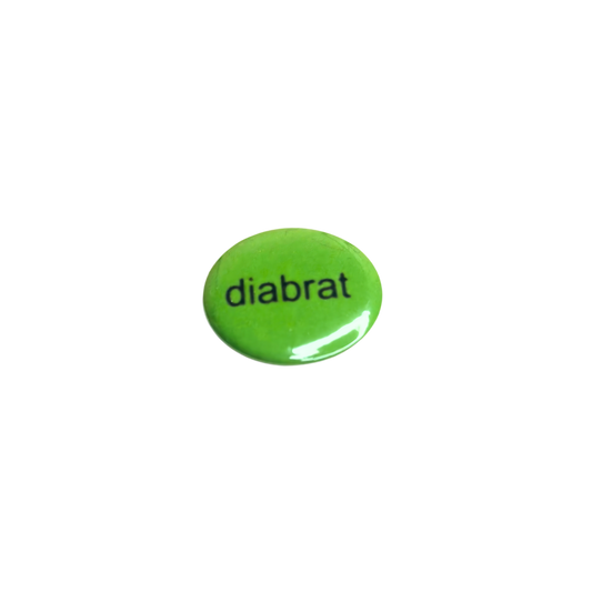 diabrat mini badge pin