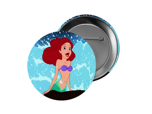 ARIEL diabetic prince button