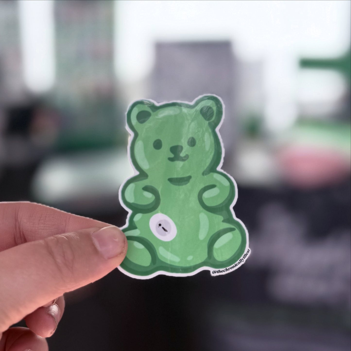 CHRON mascot sticker