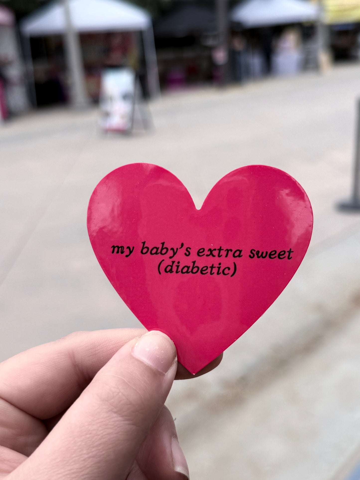 my baby’s extra sweet (diabetic)