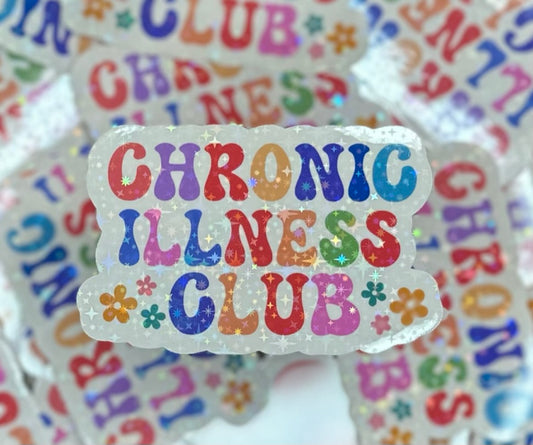 Chronic Illness Club Sticker