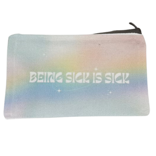 BEING SICK IS SICK supply pouch