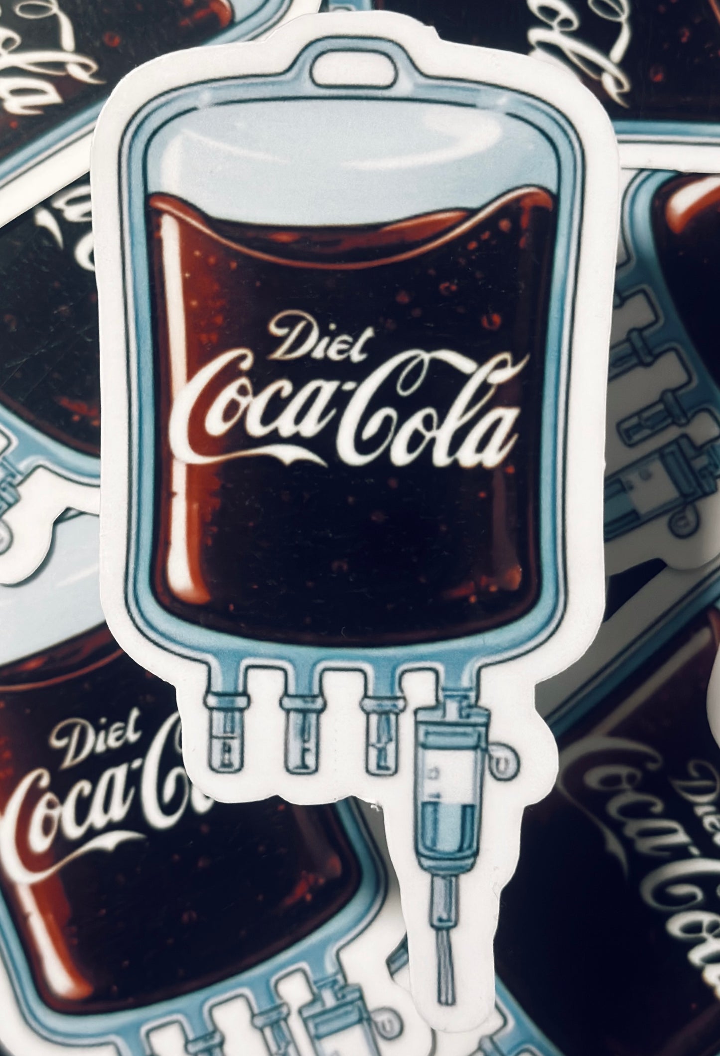 diet coke IV sticker