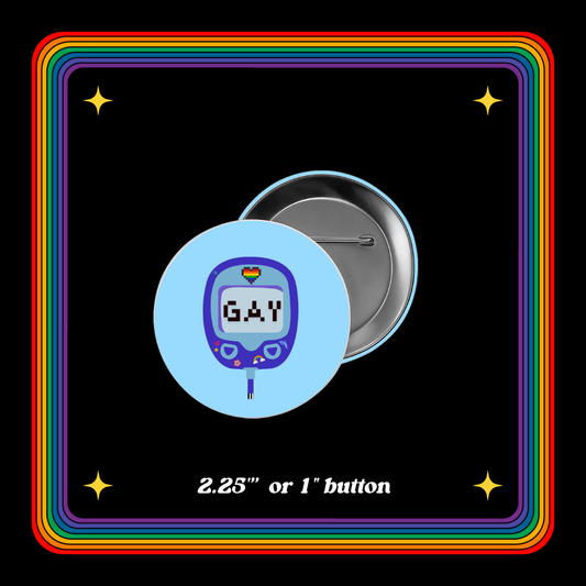 GAY METER button