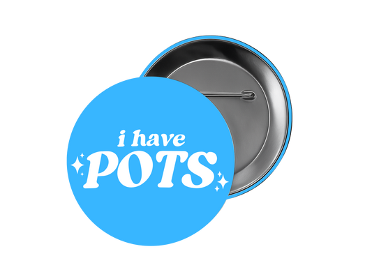 POTS sparkle medical id button