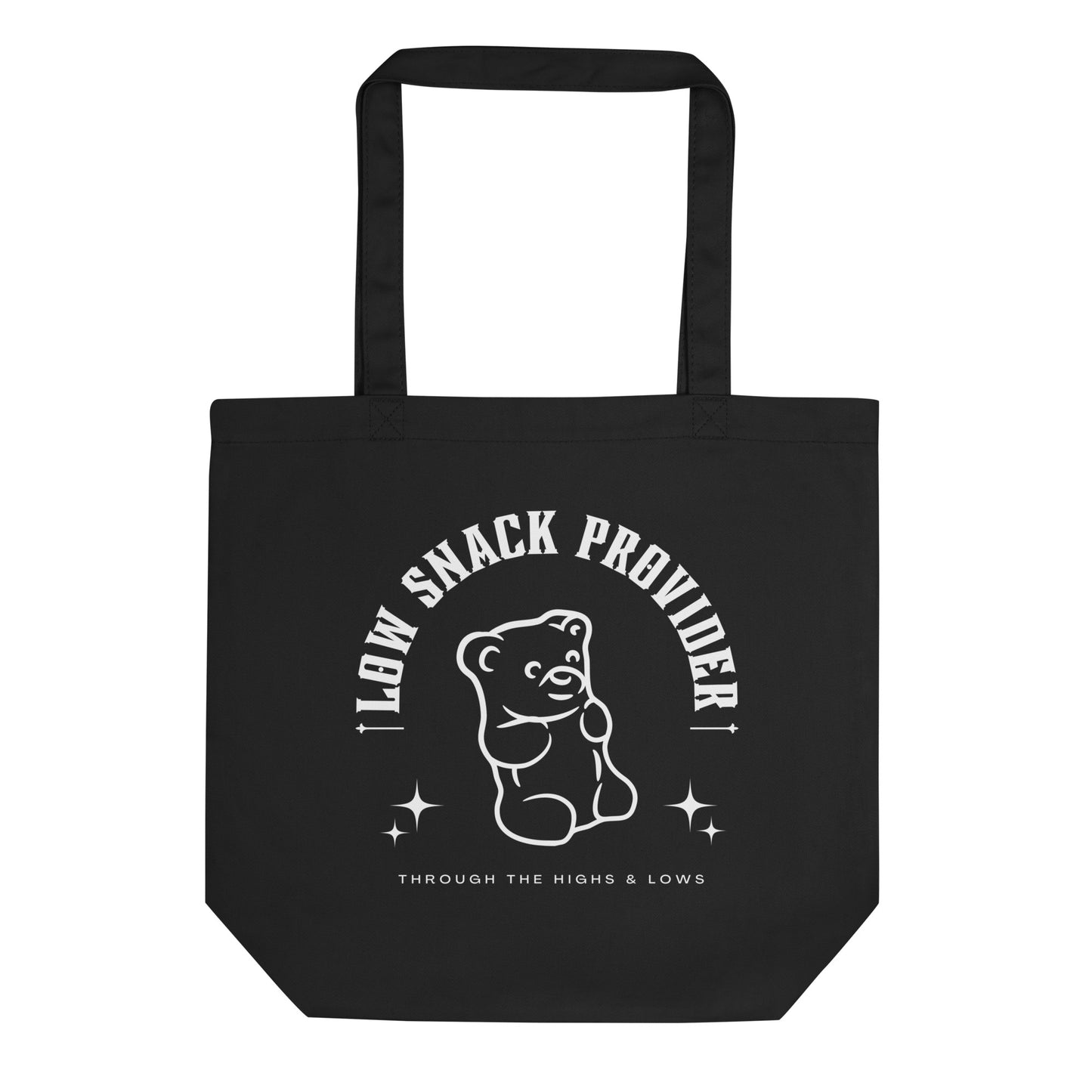 low snack provider tote bag