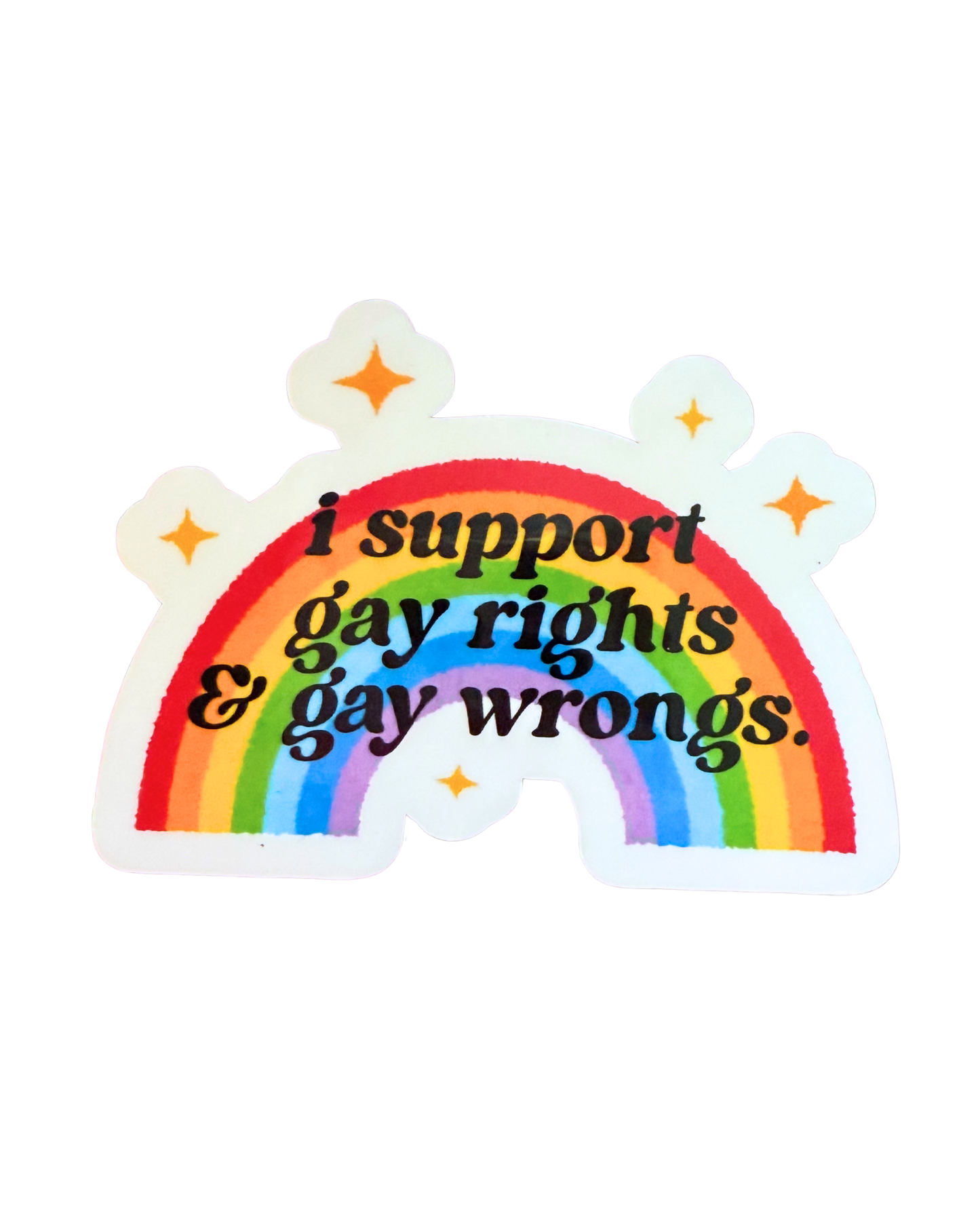 Gay Wrongs Sticker