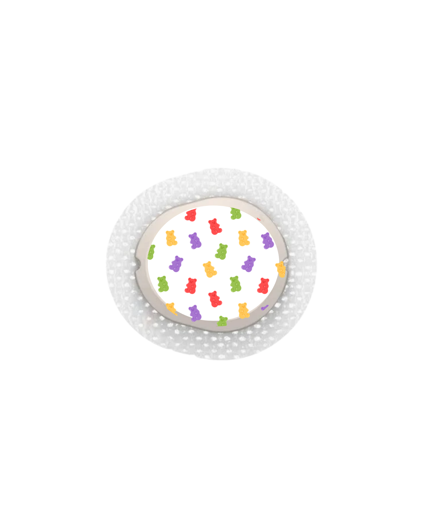 gummy bear sensor sticker