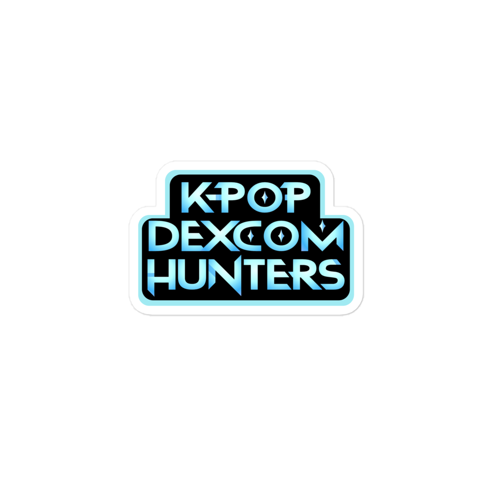 KPOP DEXCOM HUNTER sticker