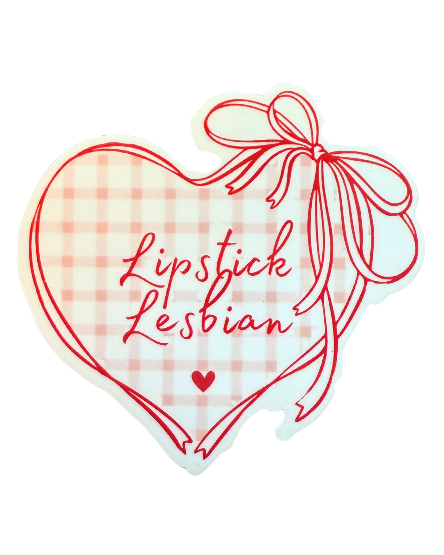 Lipstick Lesbian Sticker
