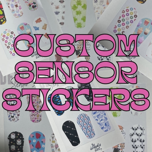 CUSTOM Sensor Stickers