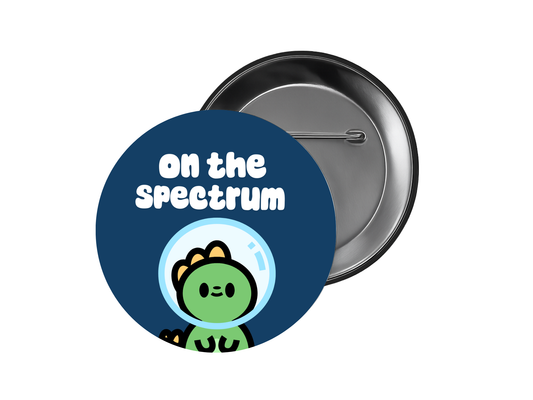 ON THE SPECTRUM medical id button
