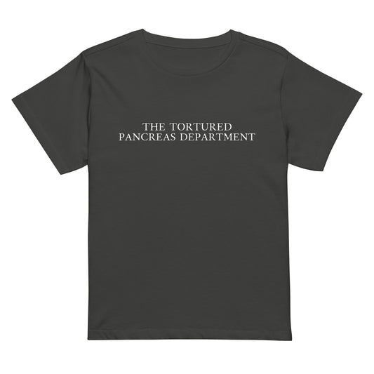 The Tortured Pancreas Department Cropped Tee